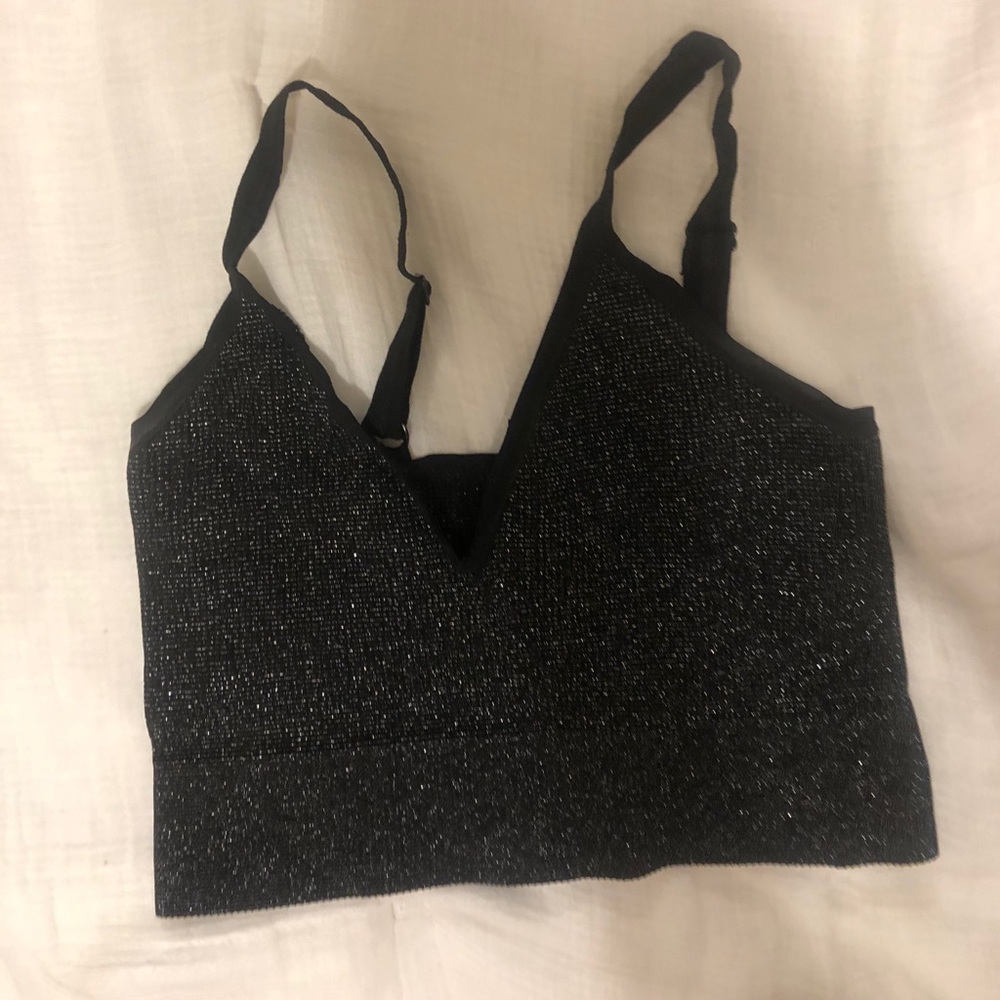 urban glitter tank top